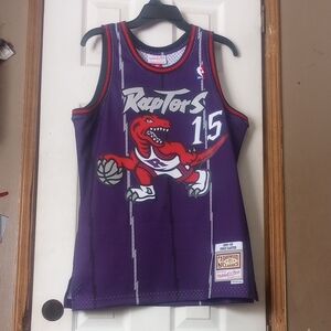 Mitchell & Ness Purple Raptors Jersey